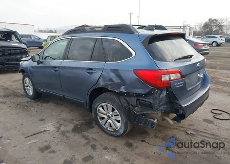 2017 Subaru Outback 2.5I Premium из США, поврежденный, VIN 4S4BSACC7H3341299